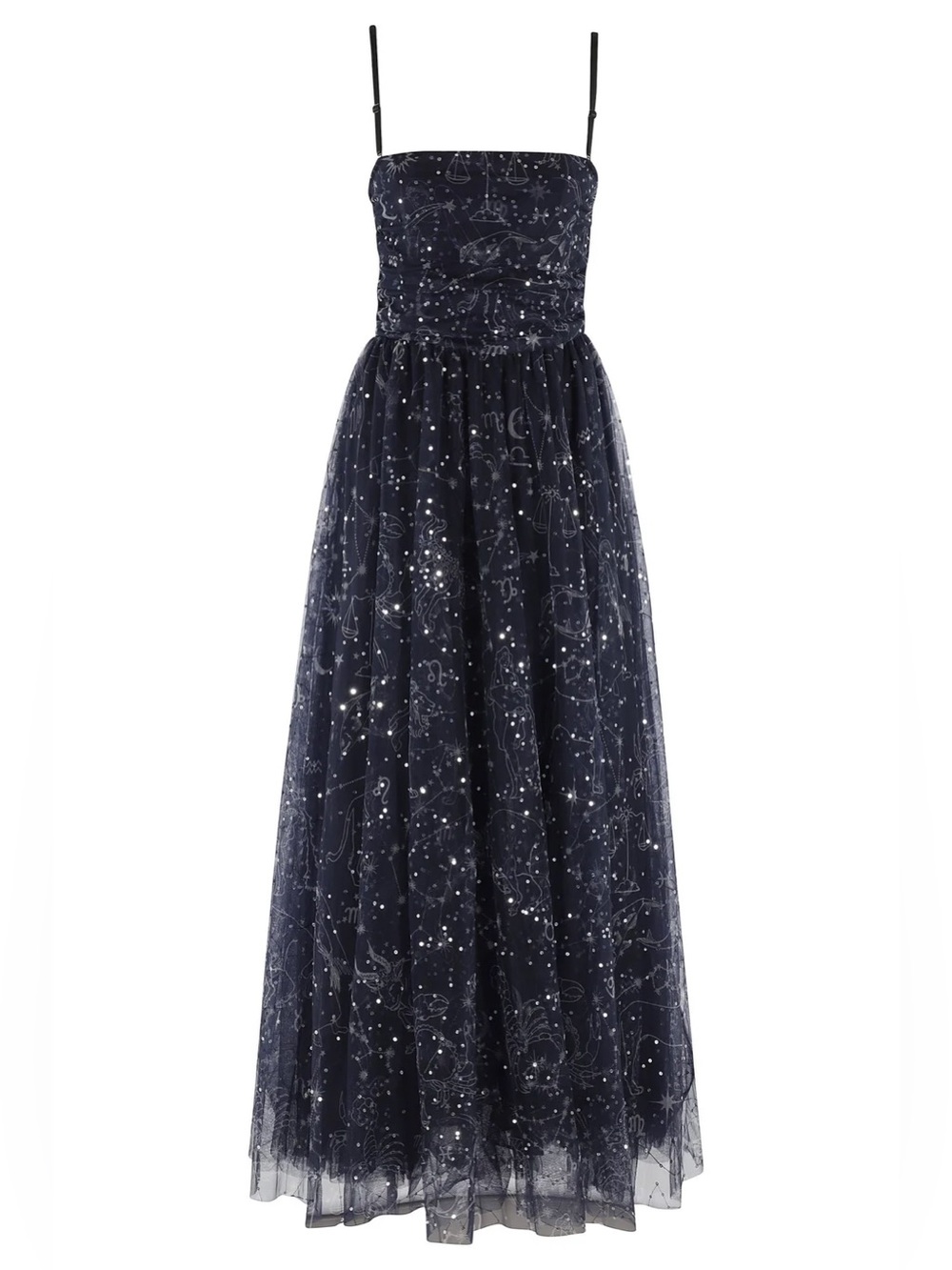 Staud NWT Small Bettina Gown Zodiac Constellation Tulle - Picture 15 of 15